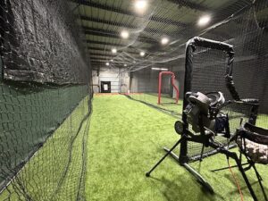 Venice Dingers Batting Cages with pitching machine